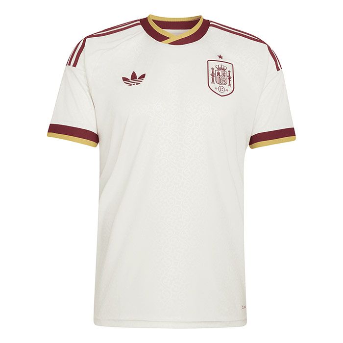 アディダス サッカー スペイン代表 26 アウェイ レプリカ ユニフォーム adidas シャツ 半袖 大人 メンズ レディース (KKK09)