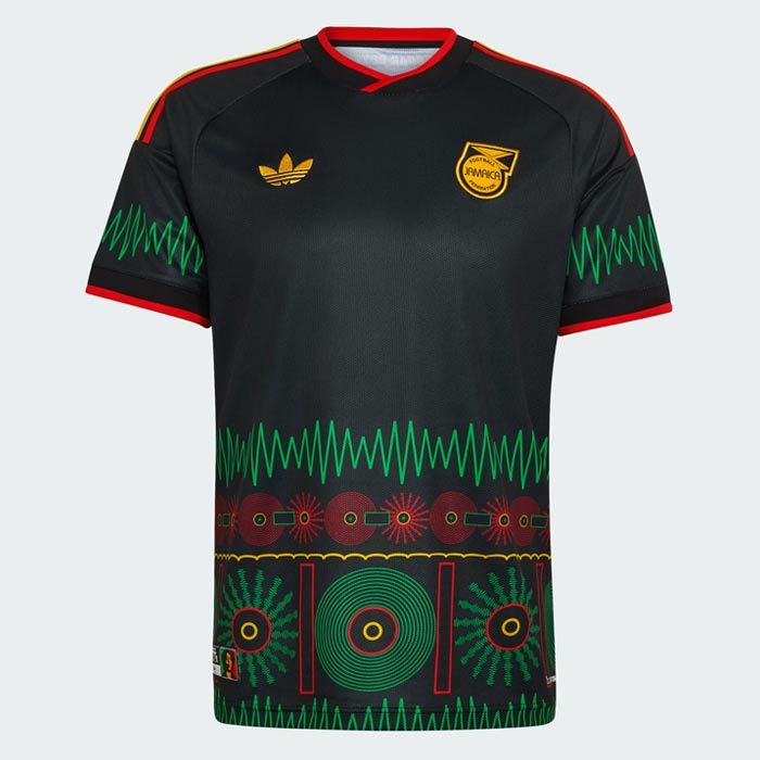 アディダス サッカー ジャマイカ代表 26×ボブ・マーリー アウェイ レプリカ ユニフォーム adidas シャツ 半袖 大人 メンズ レディース (E5612)