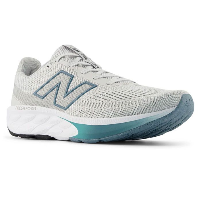野球 ニューバランス ランニングシューズ Fresh Foam 520 v9 NewBalance ランシュー ランニング ジョギング スポーツ 部活 通勤 大人 メンズ GRAY/GREEN (M5206IE2E)