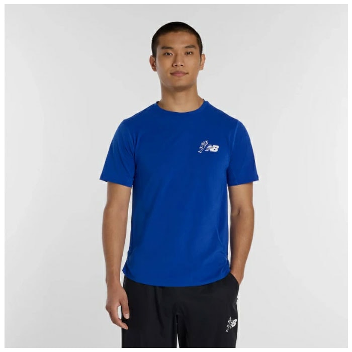 野球 ニューバランス オオタニシグネチャーS/Sトップ NewBalance ウェア Ｔシャツ 半袖 大人 スポーツ トレーニング 大谷翔平 MLB (MT614587-TRY)