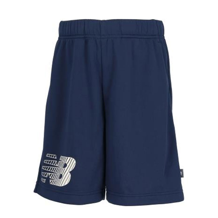 野球 ニューバランス ポリエステルビッグロゴショーツ NewBalance ウェア ハーフパンツ こども ジュニア ビッグロゴ スポーツ ショートパンツ 短パン (YB6137ZY-NNY)