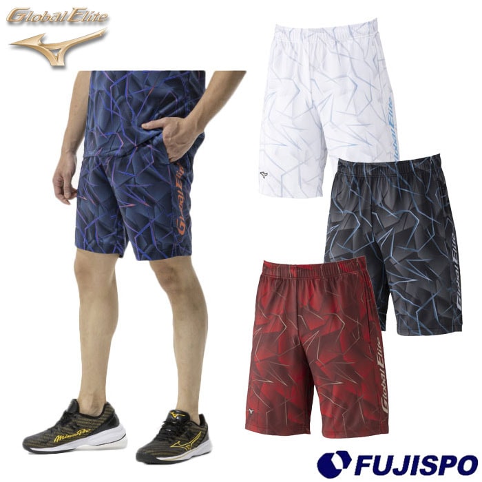 野球 ミズノ グラフィックハーフパンツ mizuno ウェア グロエリ スポーツ トレーニング 大人 メンズ ショートパンツ (12JDDP85)