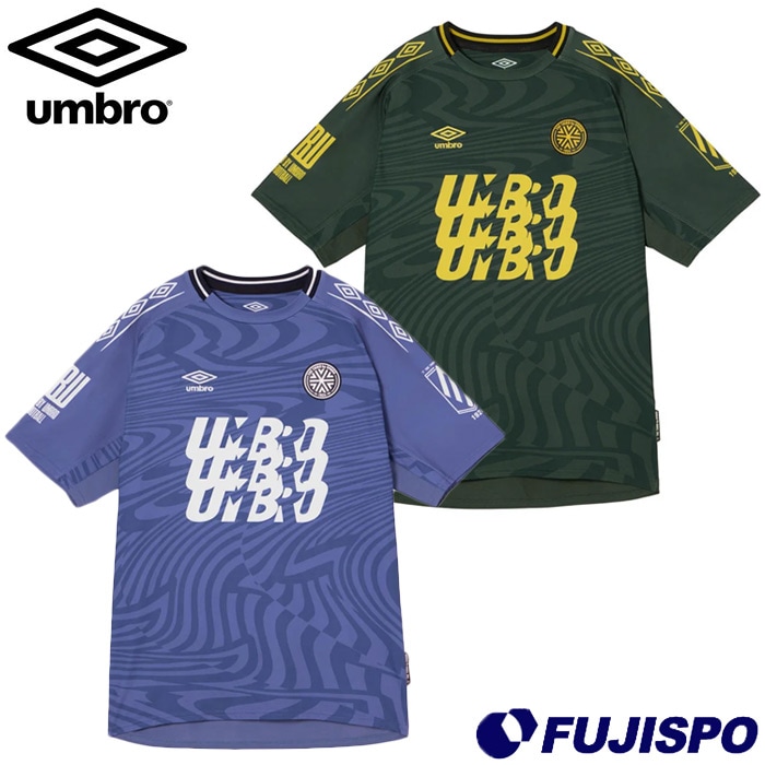 アンブロ THE THIRD by UMBRO グラフィックユニフォームシャツ umbro サッカー フットサル プラクティスシャツ プラシャツ Tシャツ 移動着 半袖 トレーニングウェア 大人 (UF6SHS55M)