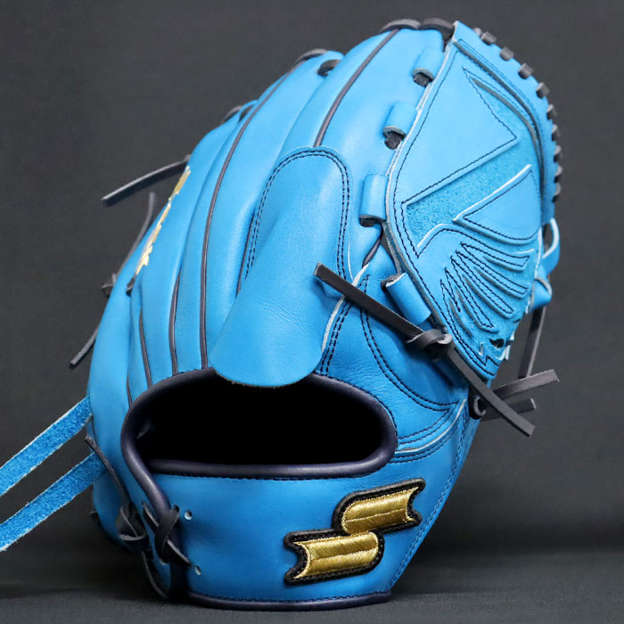 【新品】SSK 軟式 ピッチャー グローブ 青 Special 右投 野球 エスエスケイ 軟式グローブ プロエッジ オーダーグラブ 714型 SSK