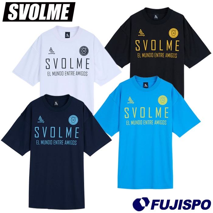 スボルメ ロゴプラT svolme サッカー フットサル プラクティスシャツ プラシャツ Tシャツ 半袖 トレーニングウェア 大人 (126153100)