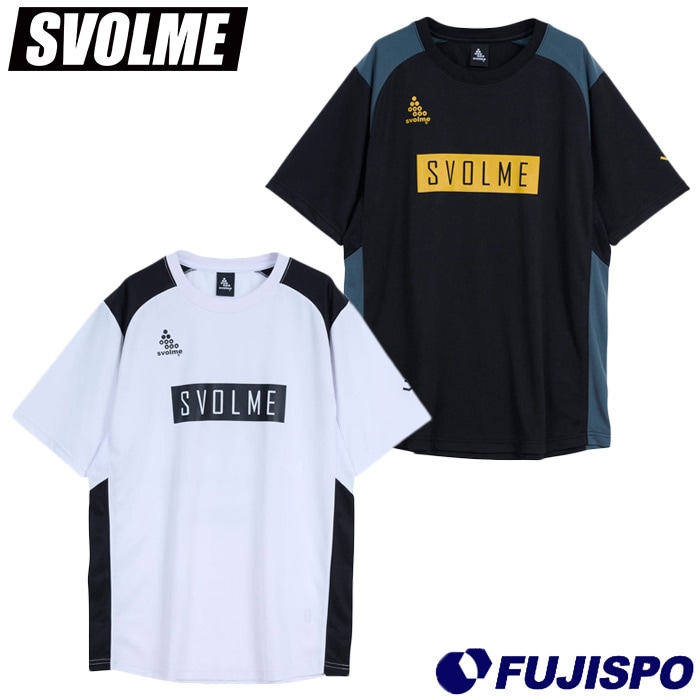 スボルメ 切替TRトップ svolme サッカー フットサル プラクティスシャツ プラシャツ Tシャツ 半袖 トレーニングウェア 大人 (126153200)
