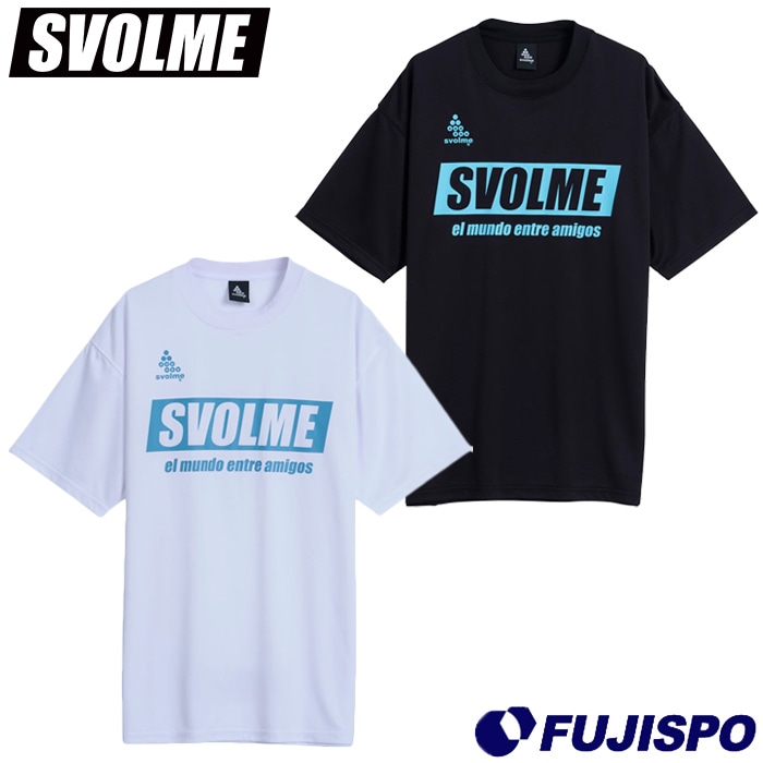 スボルメ シンプルロゴプラT svolme サッカー フットサル プラクティスシャツ プラシャツ Tシャツ 半袖 トレーニングウェア 大人 (126154400)