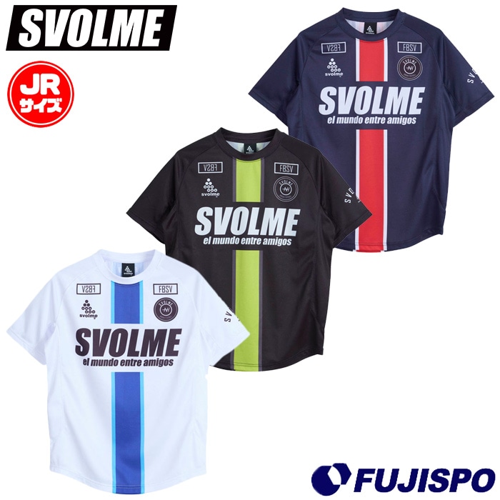 スボルメ JrOBTRトップ svolme サッカー フットサル プラクティスシャツ プラシャツ Tシャツ 半袖 トレーニングウェア ジュニア キッズ 子供 (126157300)
