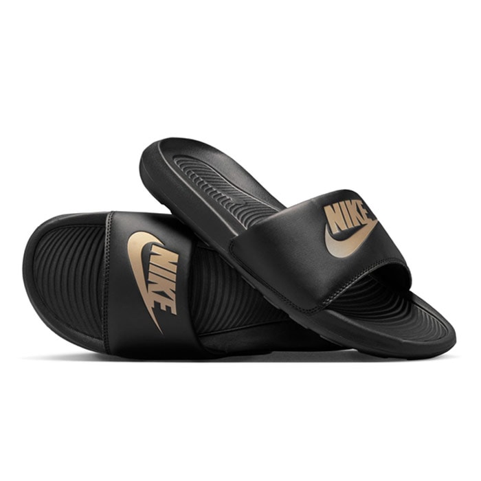 ナイキ ビクトリー ワン スライド NIKE シューズ サンダル シャワーサンダル スポーツサンダル 大人 ブラック/メタリックゴールド/ブラック (CN9675-006)
