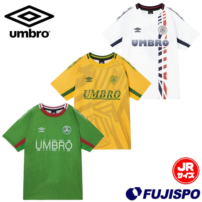 アンブロ THE THIRD by UMBRO ジュニア レプリキットシャツ umbro サッカー フットサル プラクティスシャツ プラシャツ Tシャツ 半袖 トレーニングウェア キッズ 子供 (UF6SHS54J)
