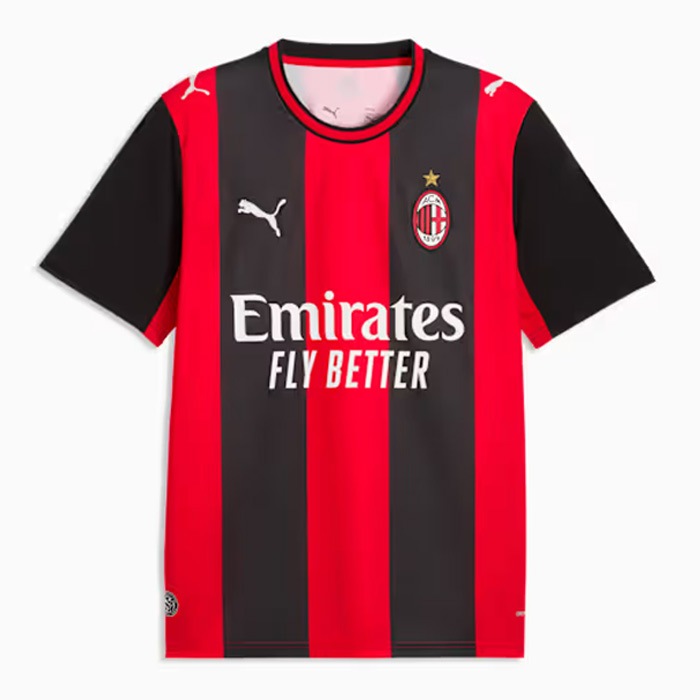 プーマ 2026-27 ACミラン ホーム レプリカ 半袖 ユニフォーム PUMA サッカー ACM HOME レプリカシャツ クラブチーム 大人 メンズ (784121-01)