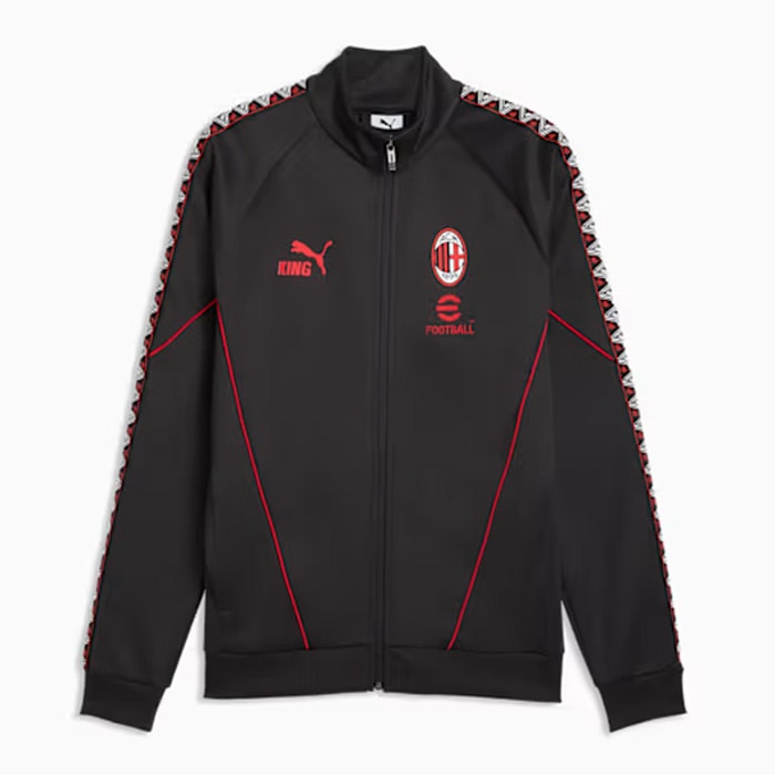 プーマ ACミラン キング アンセム ジャケット PUMA サッカー ACM ジャージ 長袖 トレーニングウェア クラブチーム 大人 メンズ (786735-17)