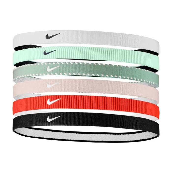 ナイキ フレックス クラシック ヘッドバンド 6P NIKE 6本セット ヘアバンド 髪留め 汗止め スポーツ トレーニング (BN2003-030)
