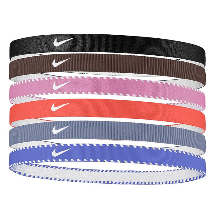 ナイキ フレックス クラシック ヘッドバンド 6P NIKE 6本セット ヘアバンド 髪留め 汗止め スポーツ トレーニング (BN2003-052)