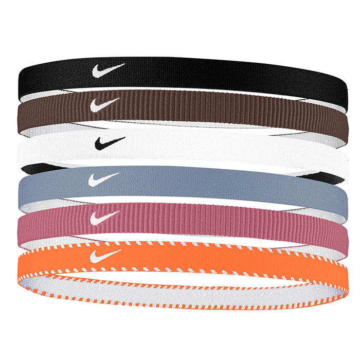 ナイキ ユース フレックス クラシック ヘッドバンド6P NIKE ジュニア 子供 6本セット ヘアバンド 髪留め 汗止め スポーツ トレーニング (BN2084-052)
