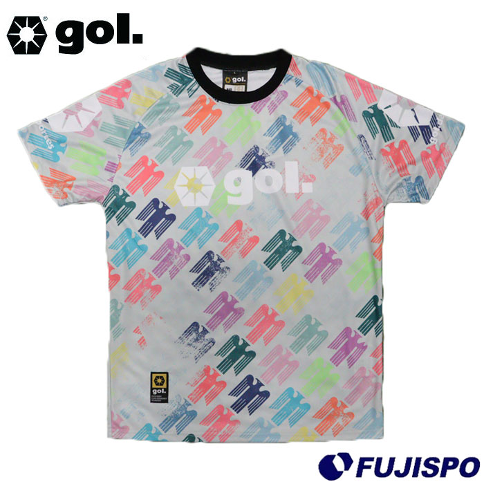 ゴル gol. SUBLIME SHIRT プラシャツ Tシャツ フットサルウェア プラクティスシャツ 半袖 大人 メンズ レディース サッカー フットサル スポーツ トレーニング (G642642-113)