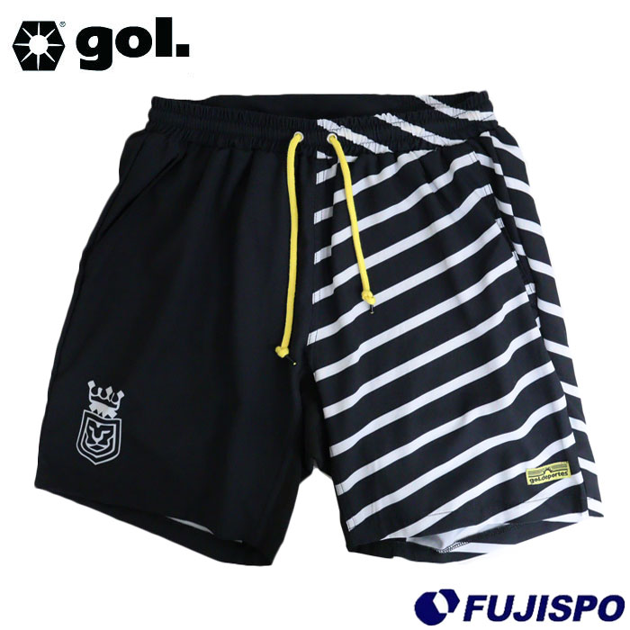 ゴル gol. SUBLIME SHORT PANTS ショートパンツ gol. フットサルウェア プラクティスパンツ 大人 メンズ レディース サッカー フットサル スポーツ トレーニング (G654355-115)