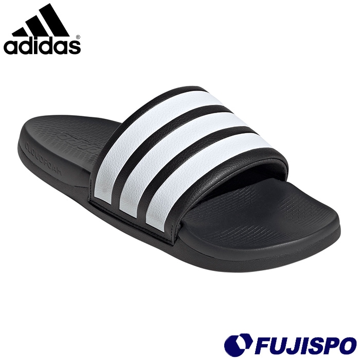 アディダス アディレッタ コンフォート 2.0 サンダル adidas シャワーサンダル スポーツサンダル シューズ 靴 大人 スポーツ カジュアル コアブラック/フットウェアホワイト/カーボン (HP6999)