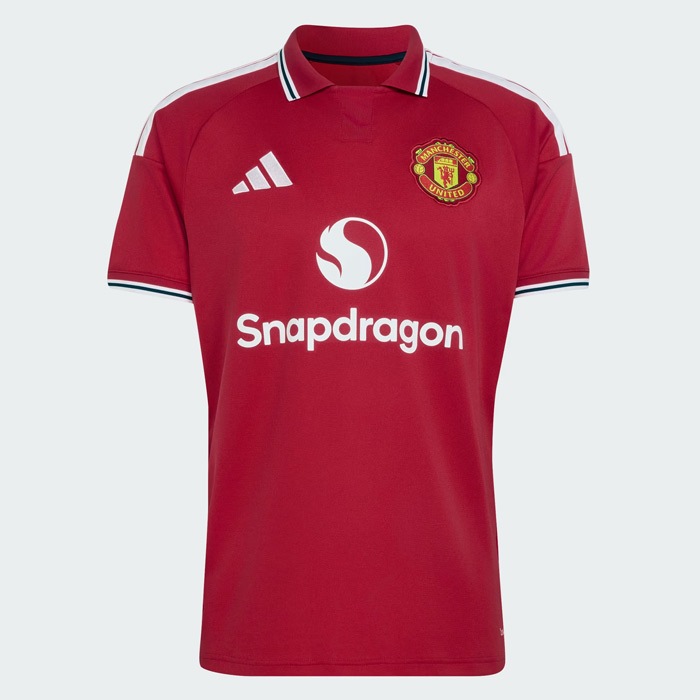 アディダス マンチェスター・ユナイテッド 26/27 ホームジャージー adidas サッカー レプリカ ユニフォーム シャツ 半袖 クラブチーム 大人 (SW043-KA6871)