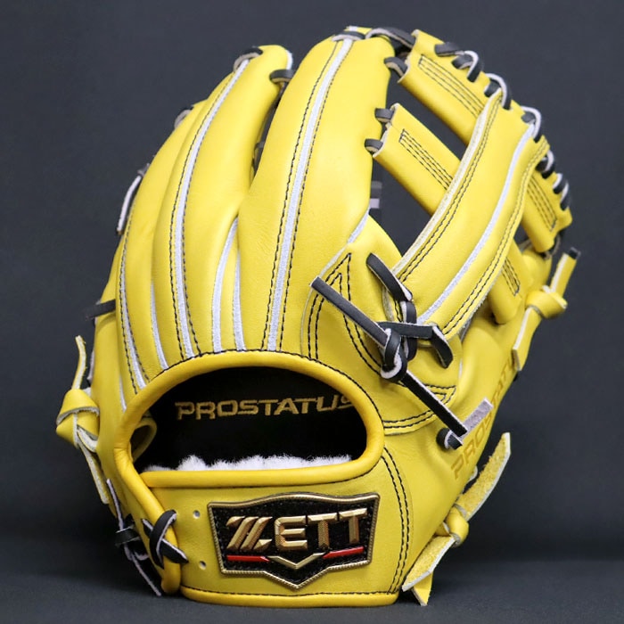 ZETT硬式用プロステイタス　内野オーダーグラブ右投げ 野球 ゼット 硬式グローブ プロステイタス オーダーグラブ 小深田型