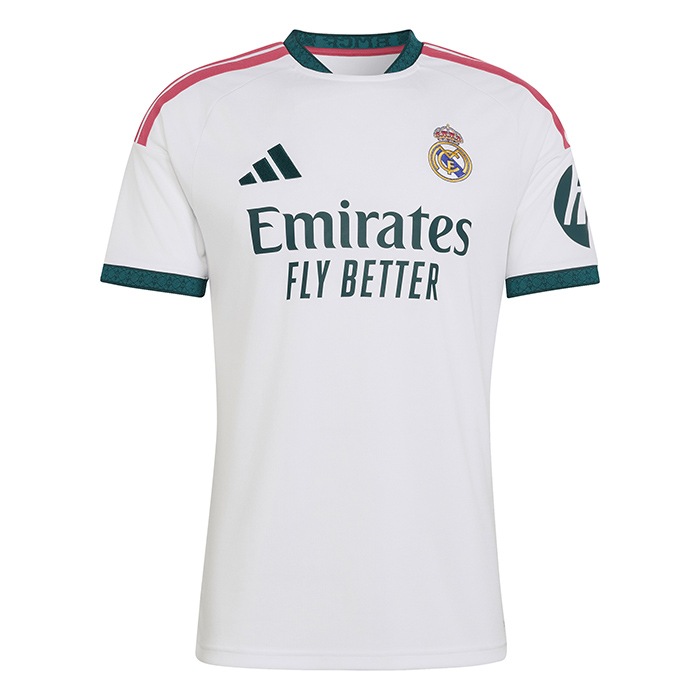 アディダス レアル・マドリード 26/27 ホーム レプリカ ユニフォーム adidas サッカー レプリカ ユニフォーム シャツ 半袖 クラブチーム 大人 (ID019-JZ7206)