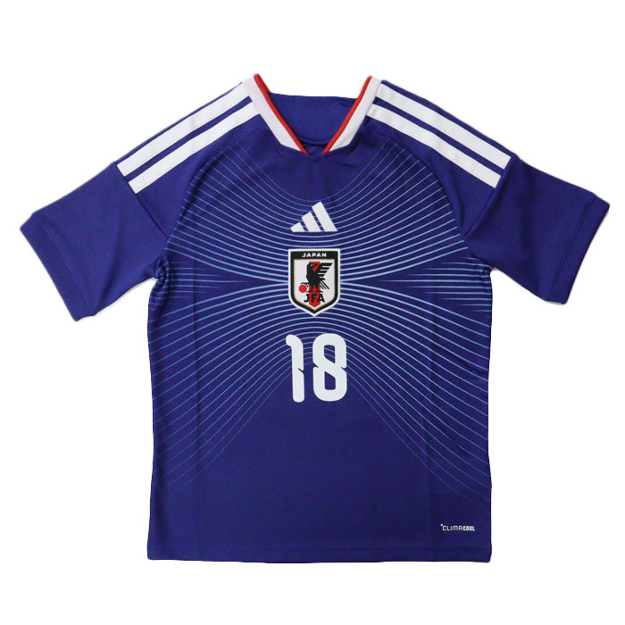 アディダス サッカー日本代表 2026 ホーム レプリカ ユニフォーム #18