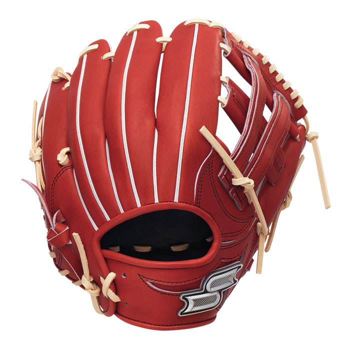 SSK 軟式 野球 グローブ レッド ホワイト メッシュ 野球 エスエスケイ 軟式グローブ 内野手 SSK 軟式 グラブ プロエッジ