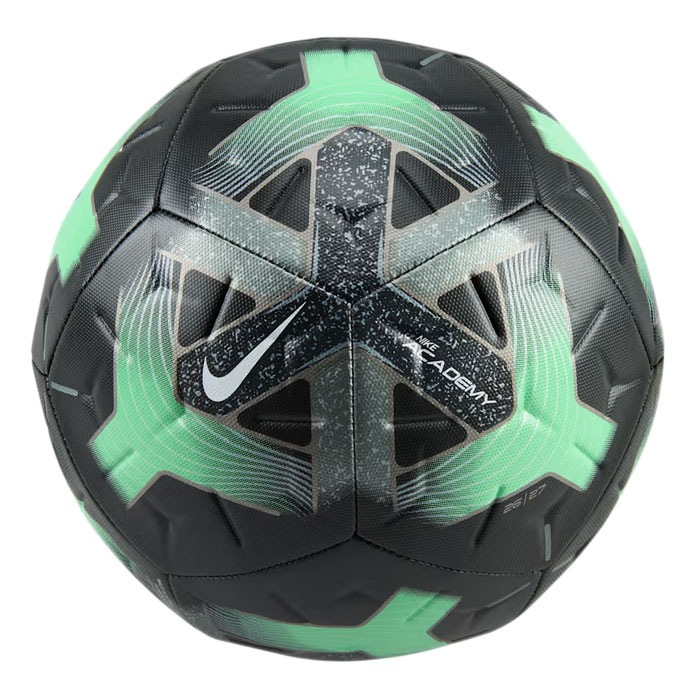 ナイキ アカデミー NIKE サッカーボール 3号球 4号球 小学生 ジュニア ブラック/イリュージョングリーン/オフノワール/ホワイト (IQ0642-010)
