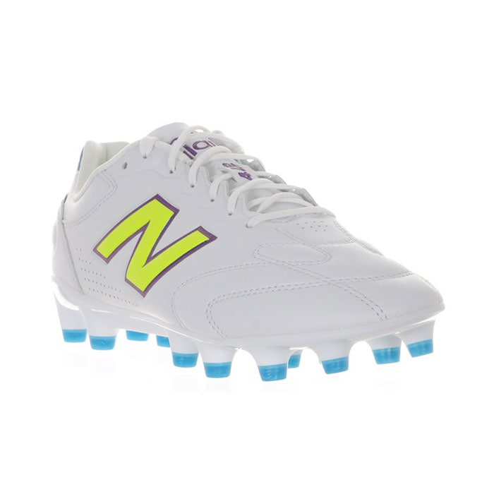 ニューバランス 442 PRO HG V3 NewBalance サッカースパイク シューズ 土 人工芝 天然芝 大人 WHITE/BLUE (U42H3AU2E)