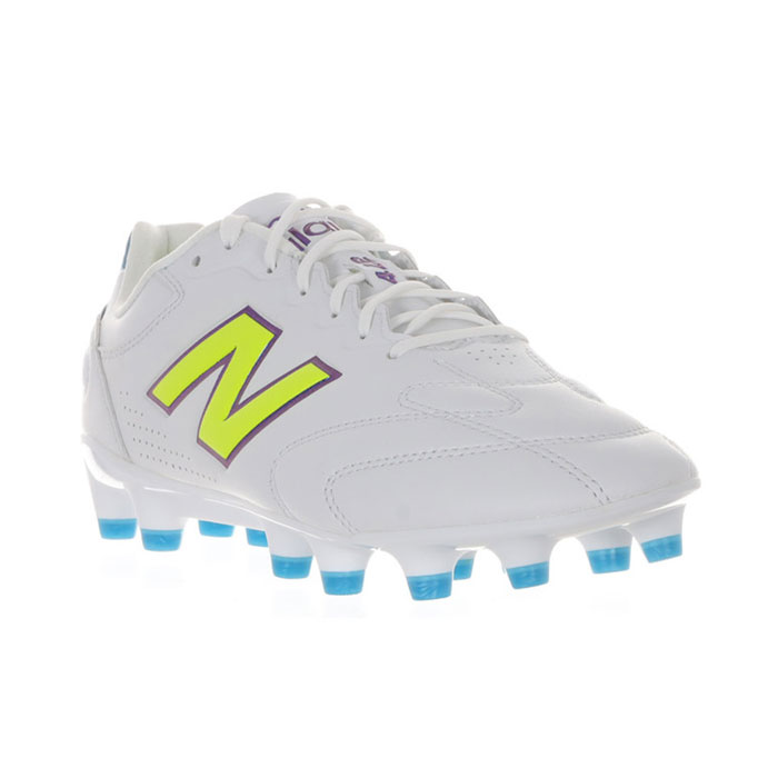 ニューバランス 442 PRO HG V3 NewBalance サッカースパイク シューズ 土 人工芝 天然芝 大人 WHITE/BLUE (U42H3AUD)