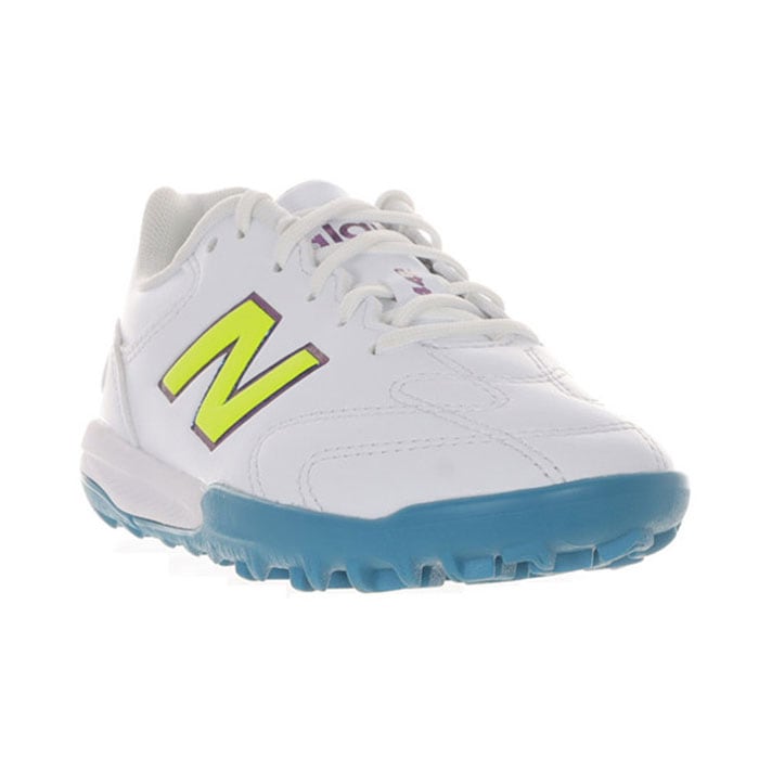 ニューバランス 442 TEAM TF JNR V3 NewBalance サッカー フットサル トレーニングシューズ トレシュー ターフコート ジュニア Jr キッズ 子供 WHITE/BLUE (Y43T51LW)