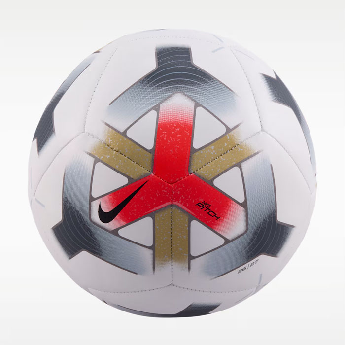 ナイキ ピッチ NIKE サッカーボール 3号球 4号球 小学生 ジュニア ホワイト/ブライトクリムゾン/アンスラサイト/ブラック (IQ0646-100)