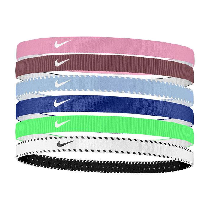 ナイキ フレックス クラシック ヘッドバンド 6P NIKE 6本セット ヘアバンド 髪留め 汗止め スポーツ トレーニング (BN2003-664)