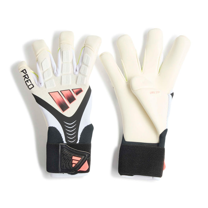 アディダス プレデター Pro ハイブリッドカット ストラップ ゴールキーパーグローブ adidas サッカー キーパーグローブ キーパー手袋 7号 8号 9号 Solar Turbo/Black/White (DVZ92-KE9725)