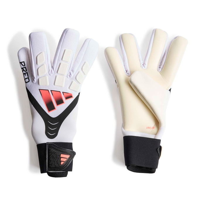 アディダス プレデター コンペティション ゴールキーパーグローブ adidas サッカー キーパーグローブ キーパー手袋 5号 6号 7号 8号 9号 White/Black/Solar Turbo (W6875-KE9718)
