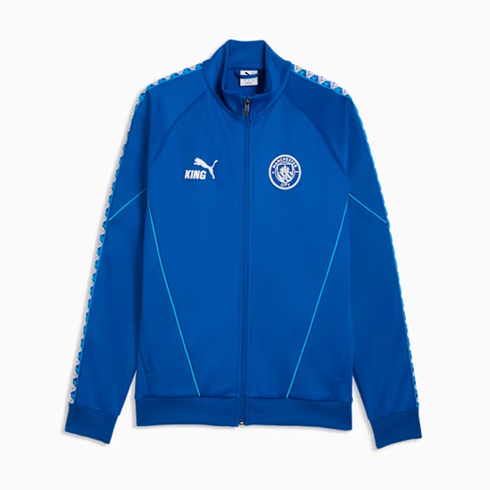 プーマ 26-27 マンチェスターシティ FC キング アンセム ジャケット PUMA サッカー MCFC ジャージ ジャケット トレーニングウェア 長袖 大人 メンズ クラブチーム (786296-31)