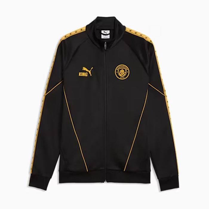プーマ 26-27 マンチェスターシティ FC キング アンセム ジャケット PUMA サッカー MCFC ジャージ ジャケット トレーニングウェア 長袖 大人 メンズ クラブチーム (786296-32)