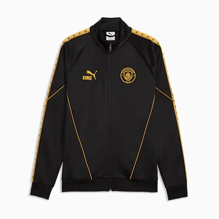 プーマ 26-27 マンチェスターシティ FC キング アンセム ジャケット PUMA サッカー MCFC ジャージ ジャケット トレーニングウェア 長袖 大人 メンズ クラブチーム (786296-32)