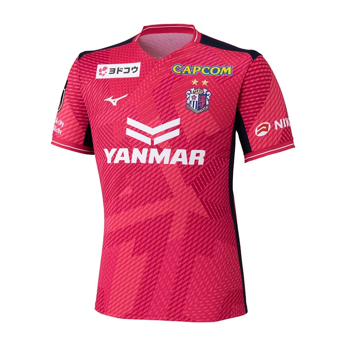 ミズノ セレッソ大阪 26-27 ホーム レプリカユニフォーム mizuno サッカー レプリカ シャツ 半袖 大人 Jリーグ クラブチーム (P2JADY0041)