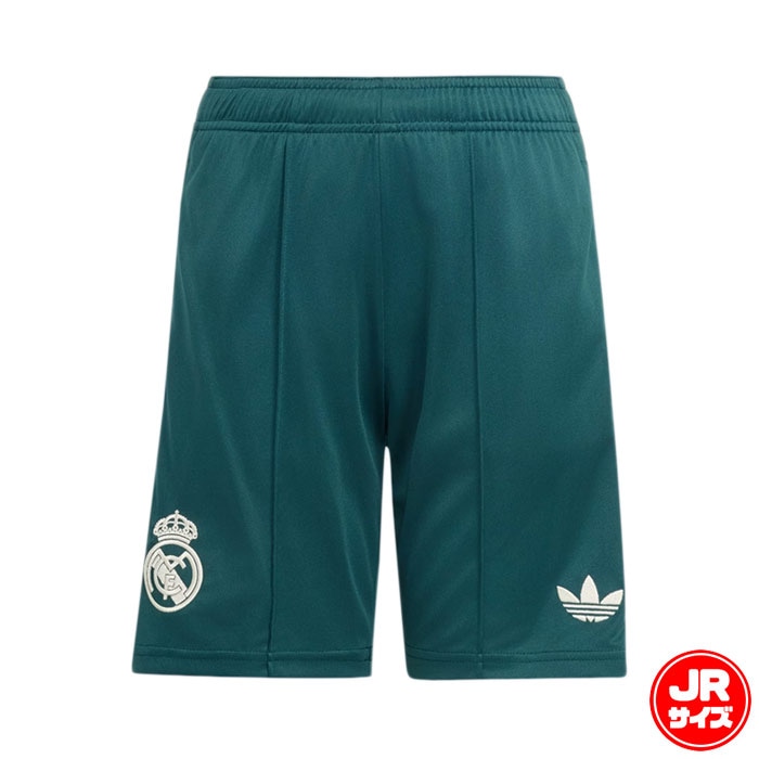 アディダス キッズ レアルマドリード 26/27 アウェイ ショーツ adidas サッカー レプリカ パンツ ジュニア 子供 クラブチーム (L4776-KC3974)