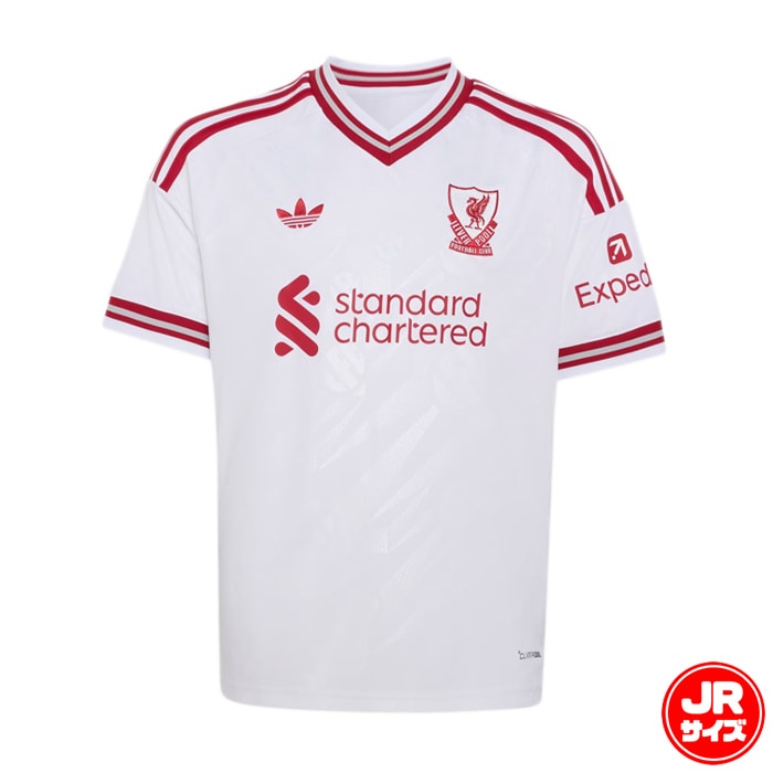 アディダス キッズ リバプールFC 26/27 アウェイ ユニフォーム adidas サッカー レプリカ シャツ 半袖 ジュニア 子供 クラブチーム (DM314-KB8302)