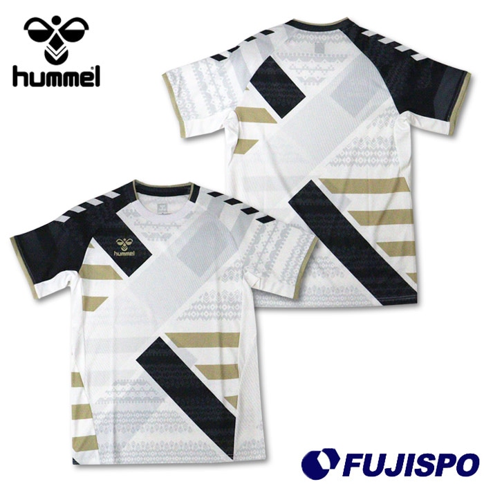 ヒュンメル PROプレマッチシャツ hummel サッカー フットサル プラクティスシャツ プラシャツ 半袖 ウォームアップ トレーニング 大人 (HAP1232-10)