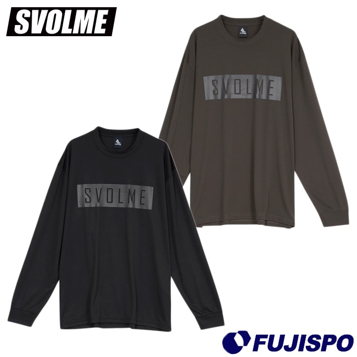 【特価】スボルメ シルキーDRYストレッチロゴロンT svolme サッカー フットサル プラクティスシャツ Tシャツ 長袖 トレーニング スポーツ カジュアル 大人 (124333600)