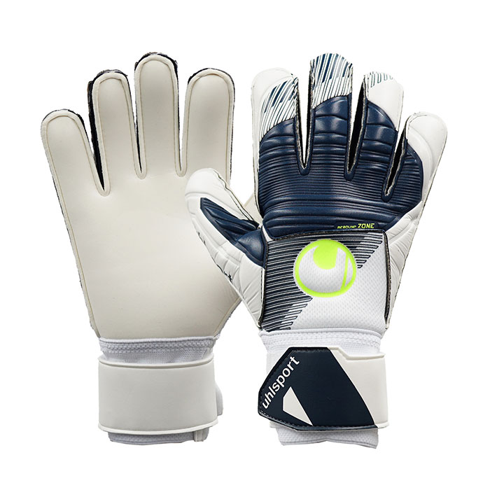 【特価】ウールシュポルト ホライズン ソフト プロ uhlsport キーパーグローブ キーパー手袋 ゴールキーパー GK ホワイトｘネイビーｘイエロー (1011311-02)