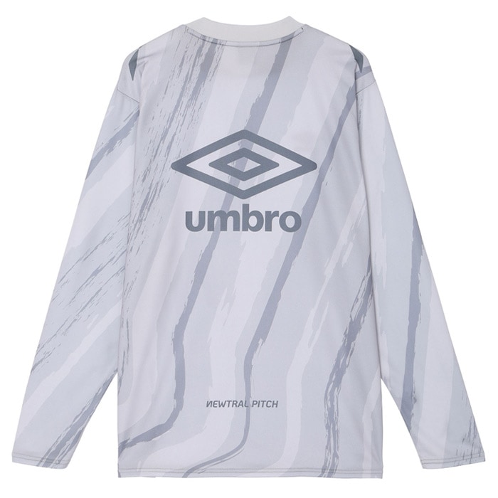UMBRO 長袖 サッカーシャツ アンブロ NEWTRAL PITCH グラフィック長袖プラクティスシャツ umbro