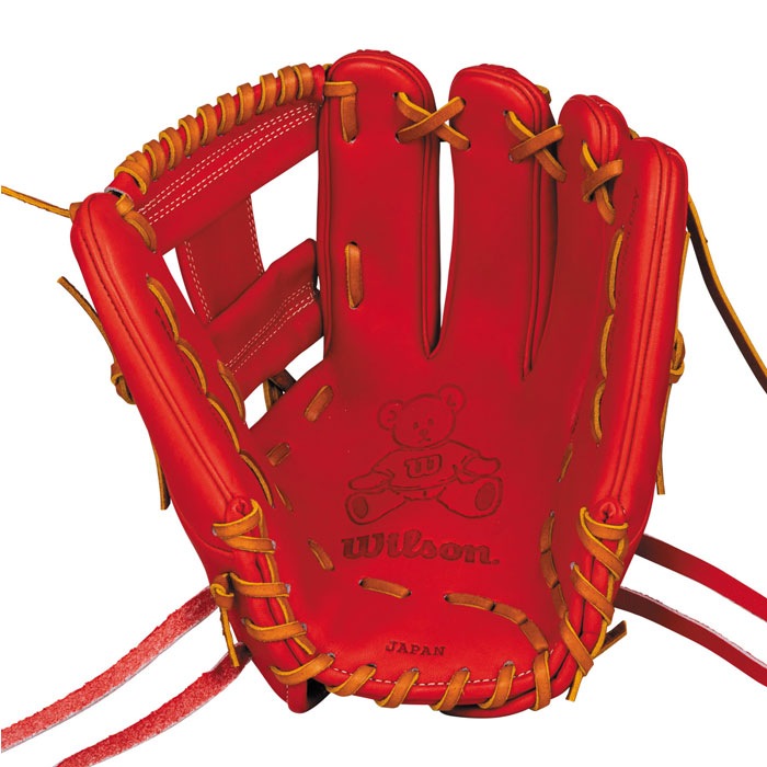 タ*ン様 【日本製】美品 Wilson 硬式用グローブ　 左利き用 野球 ウィルソン 硬式グローブ W/S DUAL 内野手 87型 (US-Hウェブ