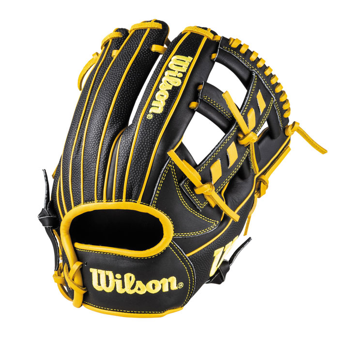 Wilson DynaX 軟式グローブ 黒 野球 ウィルソン 軟式グローブ D-MAX DUAL 内野手 27型 Wilson 軟式