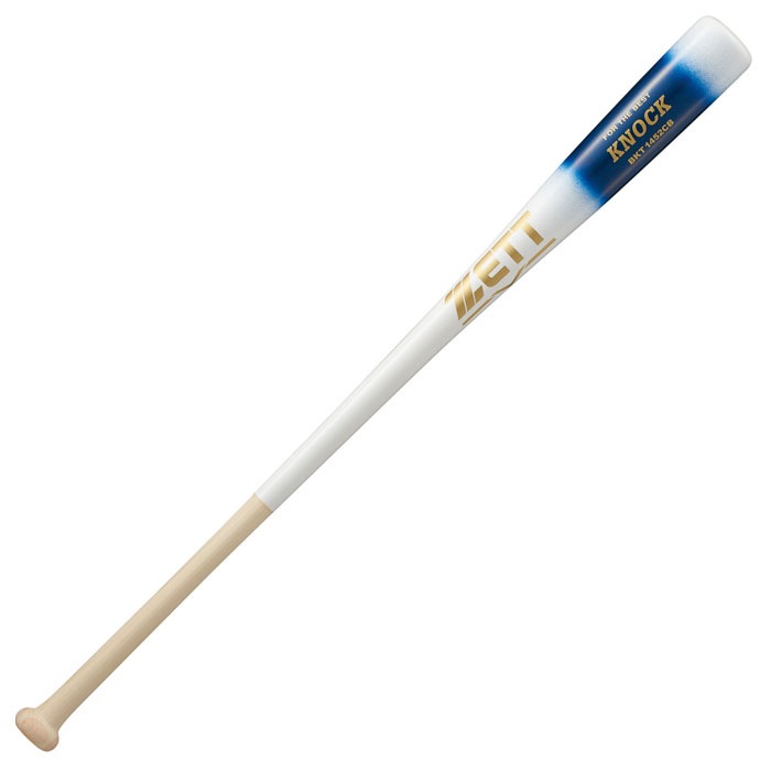 野球 ゼット ノックバット ZETT 硬式対応 軟式対応 木製バット 91cm
