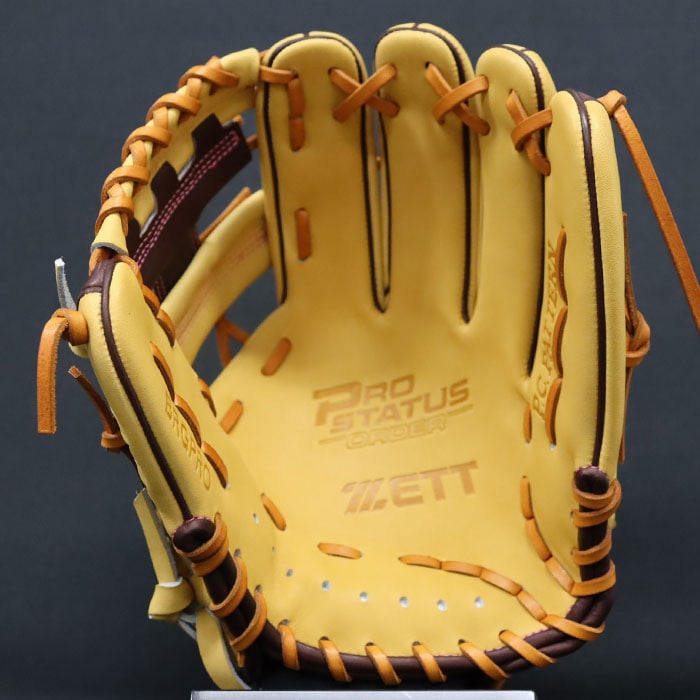 【最高級】プロステイタス　　　　　　　　　　　　　　軟式オーダーグラブ（内野用） 野球 ゼット 軟式グローブ プロステイタス オーダーグラブ 源田型 ZETT
