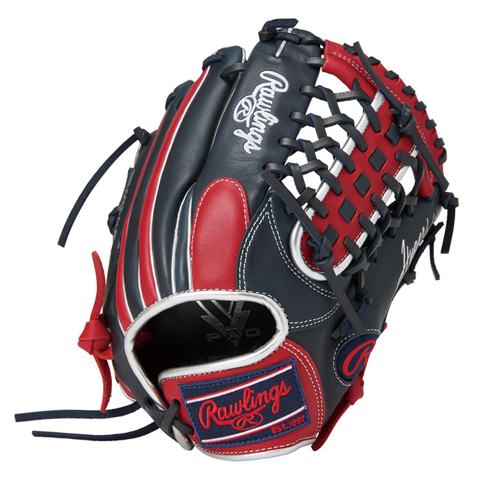 ローリングス Rawlings ジュニア HYPERTECH 軟式グローブ 右投 野球 ローリングス ジュニア軟式グローブ HYPER TECH COLOR SYNC 外